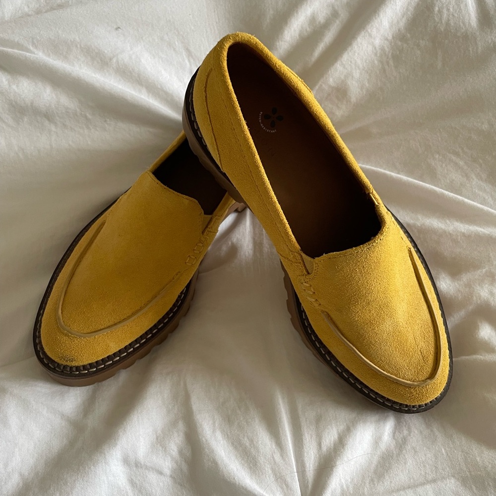 Nordstrom Caslon brand suede leather loafers.NWOT